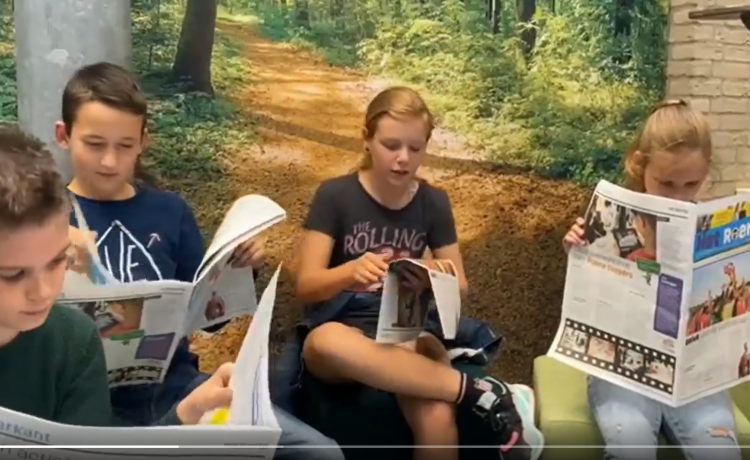 Kinderen maken tof filmpje over Het Roertje