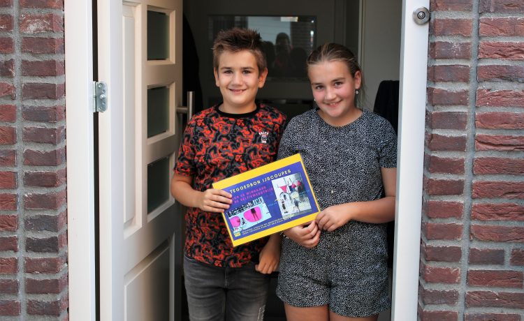Sven (10) en Esmée (11) winnen selfiewedstrijd
